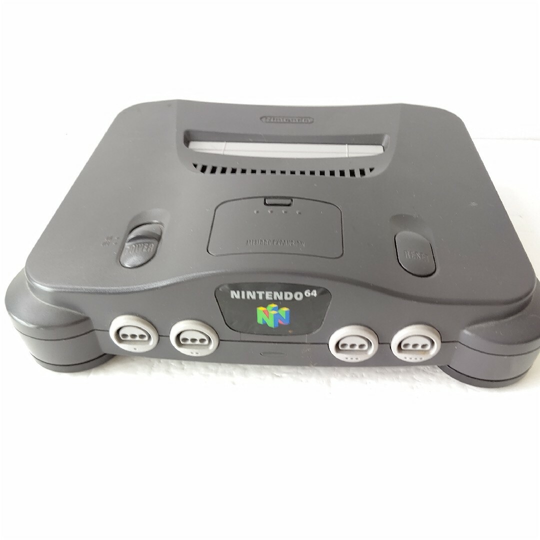 NINTENDO 64 - Nintendo ニンテンドー64 美品 ブラック グレー NINTENDO 64 - Nintendo ニンテンドー64 美品 ブラック グレー