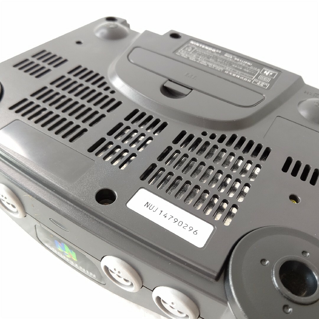 NINTENDO 64 - Nintendo ニンテンドー64 美品 ブラック グレー NINTENDO 64 - Nintendo ニンテンドー64 美品 ブラック グレー