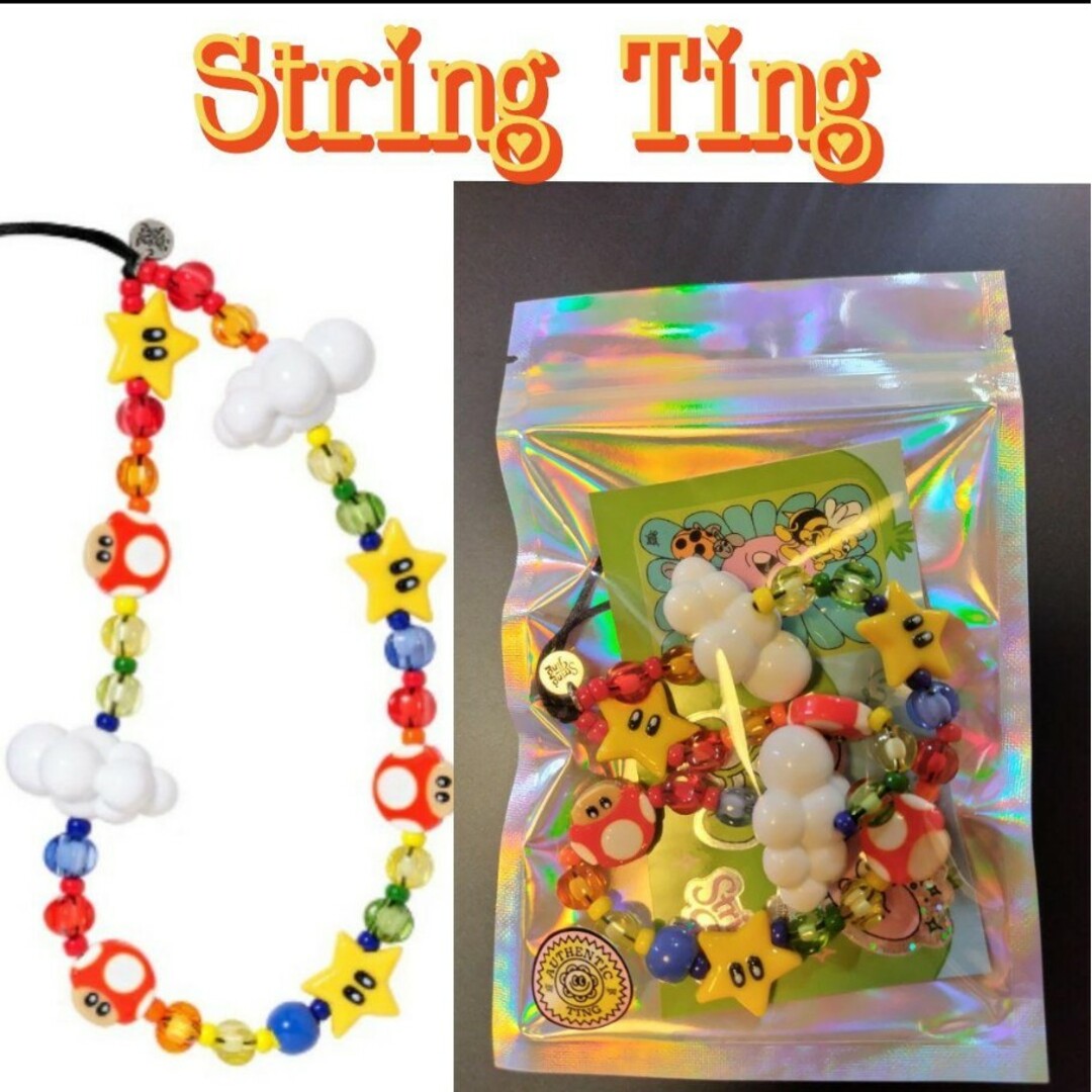 ジャスティンビーバー愛用☆STRING TING☆マリオ Itsssameeee ジャスティンビーバー愛用☆STRING TING☆マリオ Itsssameeee