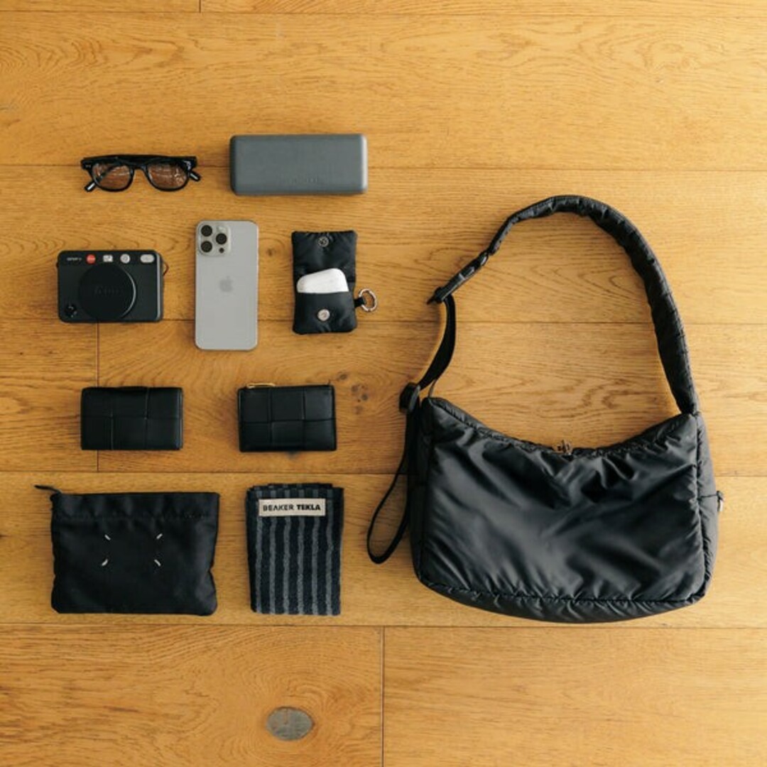 CLESSTE PADDED HOLIDAY BAG(BLACK) CLESSTE PADDED HOLIDAY BAG(BLACK)