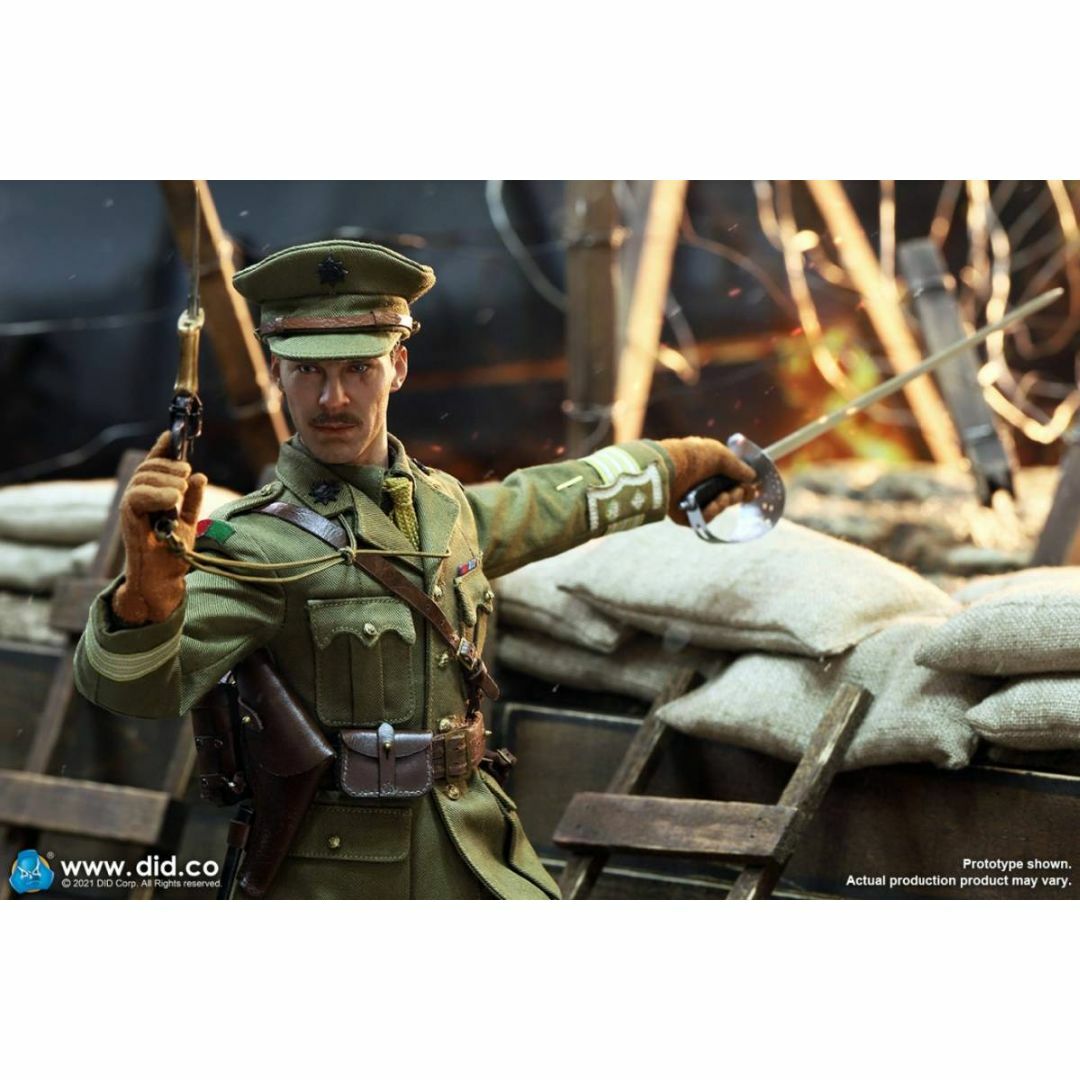 【返品交換不可】 1/6 DID WW1 大佐 マッケンジー 士官 イギリス軍 その他