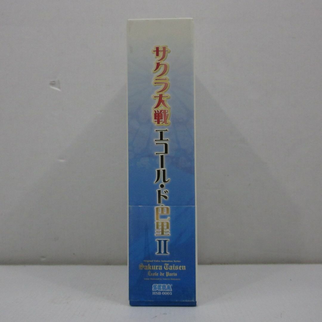 サクラ大戦 エコール・ド・巴里 DVD 全3巻セット 収納BOX付きの