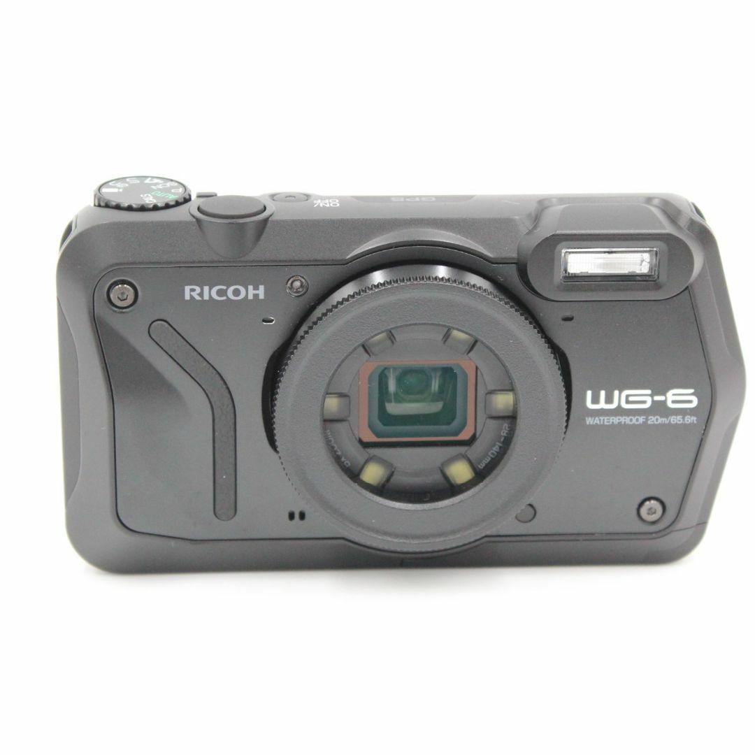 ケース付き。☆新品級☆ RICOH リコー WG-6 ブラック ケース付き。☆新品級☆ RICOH リコー WG-6 ブラック