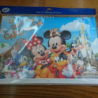 ディズニー(Disney)の＊えみえみ様 お取り置き＊ディズニーリゾート 2017 カレンダー(カレンダー/スケジュール)