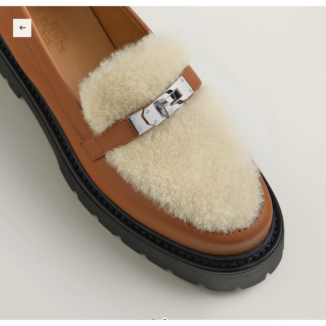 新品未使用】HERMES エルメス モカシン 《アイコン》37.5