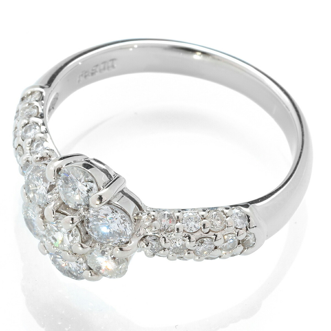 フラワーデザインリング SIクラス 7P 指輪 ダイヤモンド 1.36ct フラワーデザインリング SIクラス 7P 指輪 ダイヤモンド 1.36ct