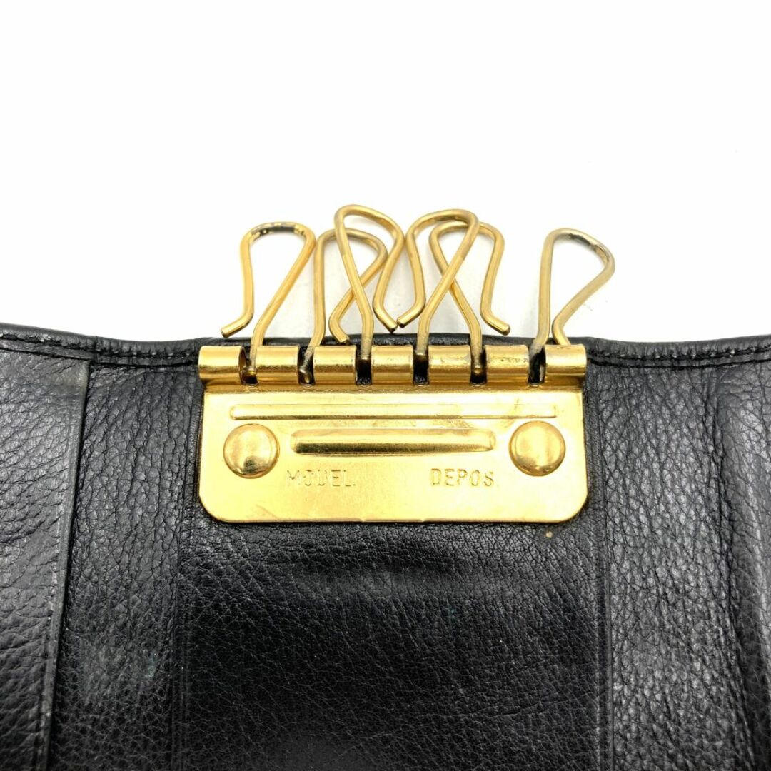 GUCCI グッチ 6連キーケース ホースビット レザー 鍵持ち歩き GUCCI グッチ 6連キーケース ホースビット レザー 鍵持ち歩き