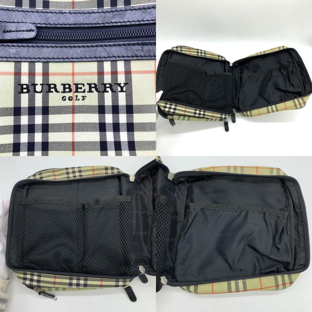 BURBERRY GOLF バーバリー ゴルフ ノバチェック ポーチ ナイロン BURBERRY GOLF バーバリー ゴルフ ノバチェック ポーチ ナイロン