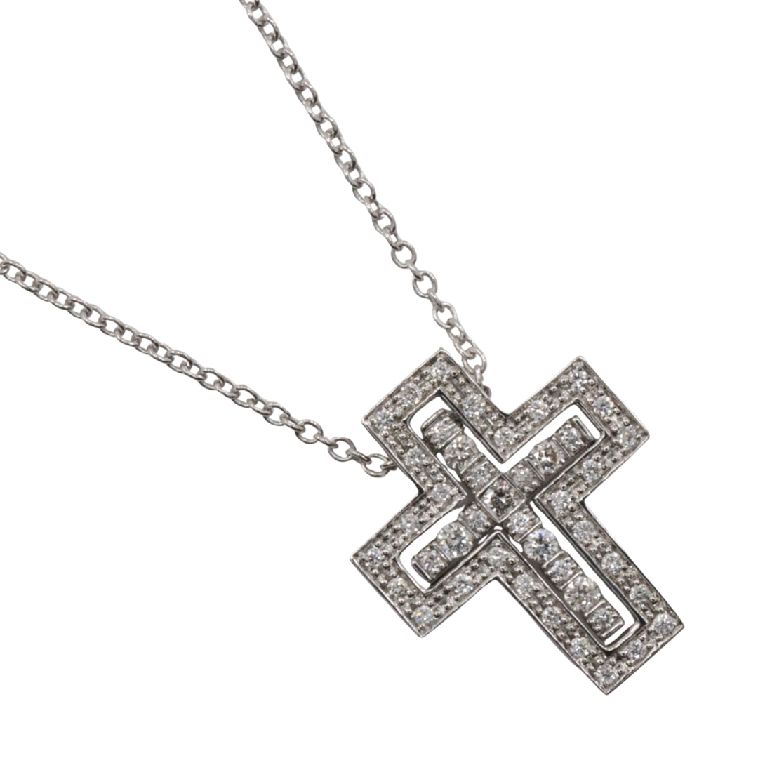 Damiani - 【Damiani】ダミアーニ ベルエポックXXS K18ホワイトゴールド×ダイヤモンド 約4.5g レディース ネックレス
