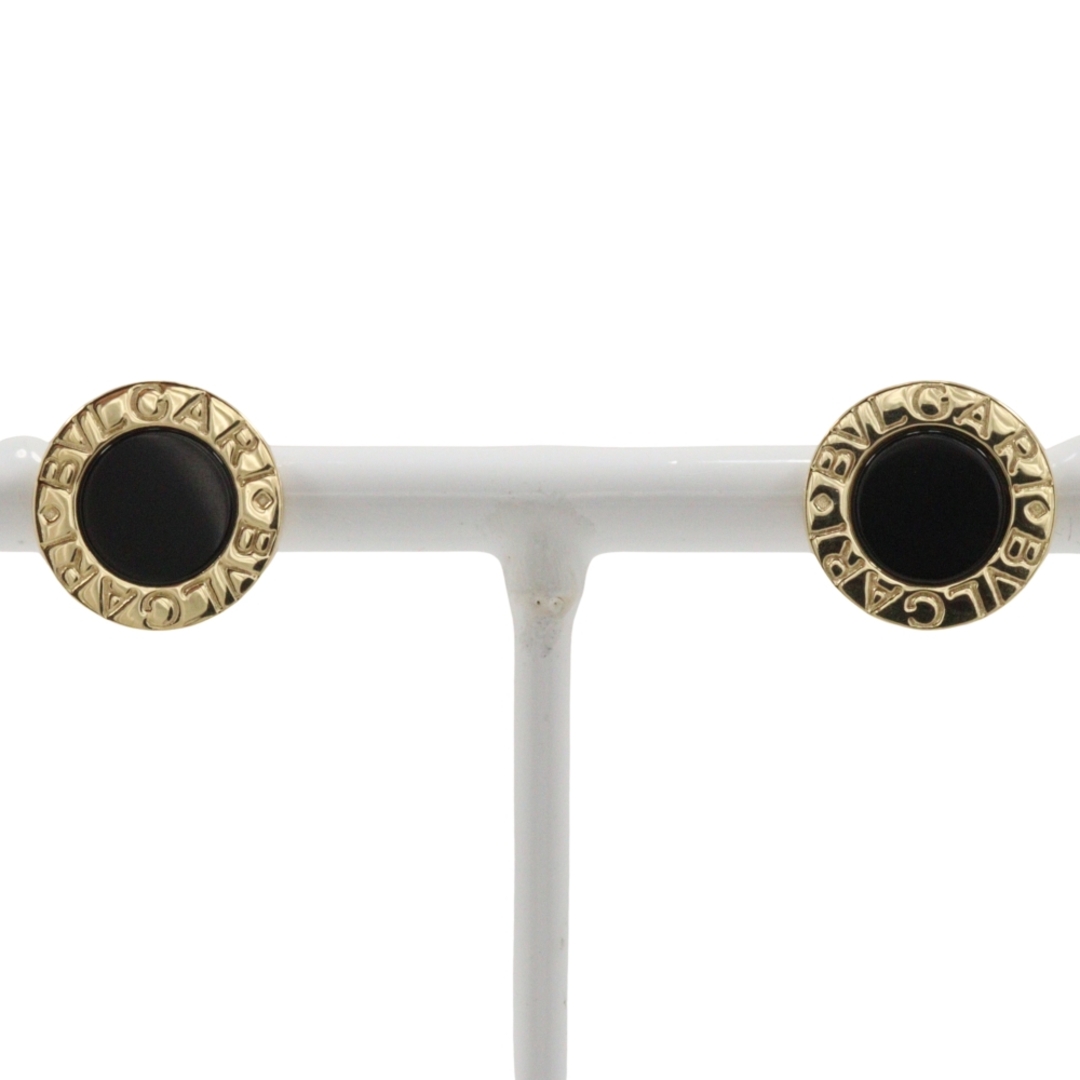 BVLGARI - 【BVLGARI】ブルガリ ブルガリブルガリ K18イエローゴールド×オニキス 約6.1g レディース ピアス