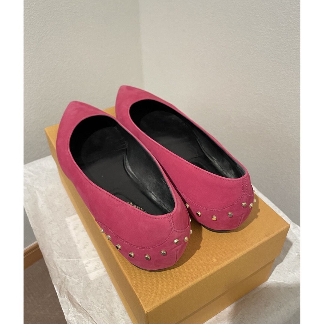 TOD'S(トッズ)の美品　TOD'S トッズ パンプスフラットシューズ パンプス　40.5 ピンク レディースの靴/シューズ(ハイヒール/パンプス)の商品写真