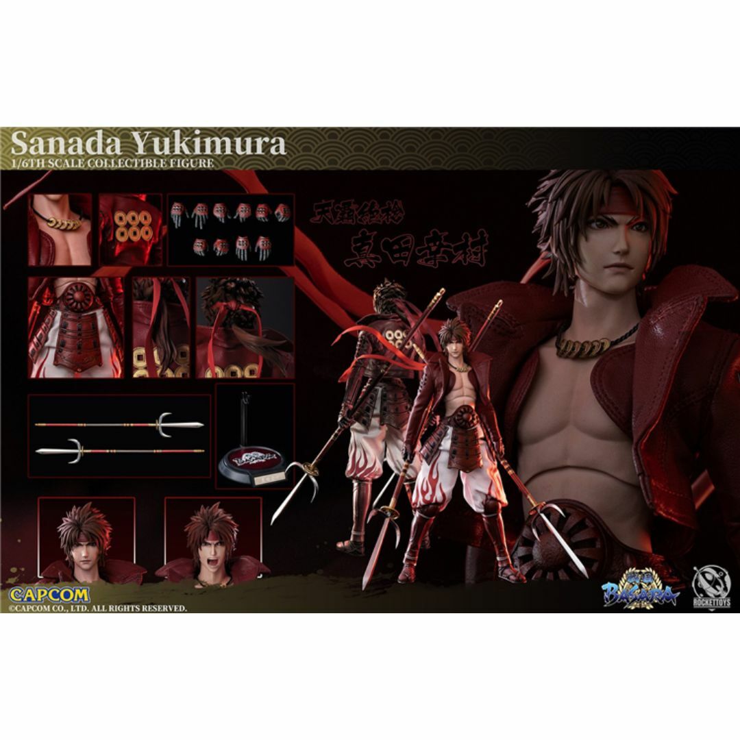ROCKETTOYS 1/6 真田幸村 戦国BASARA の通販 by ピリピ's shop ROCKETTOYS 1/6 真田幸村 戦国BASARA の通販 by ピリピ's shop