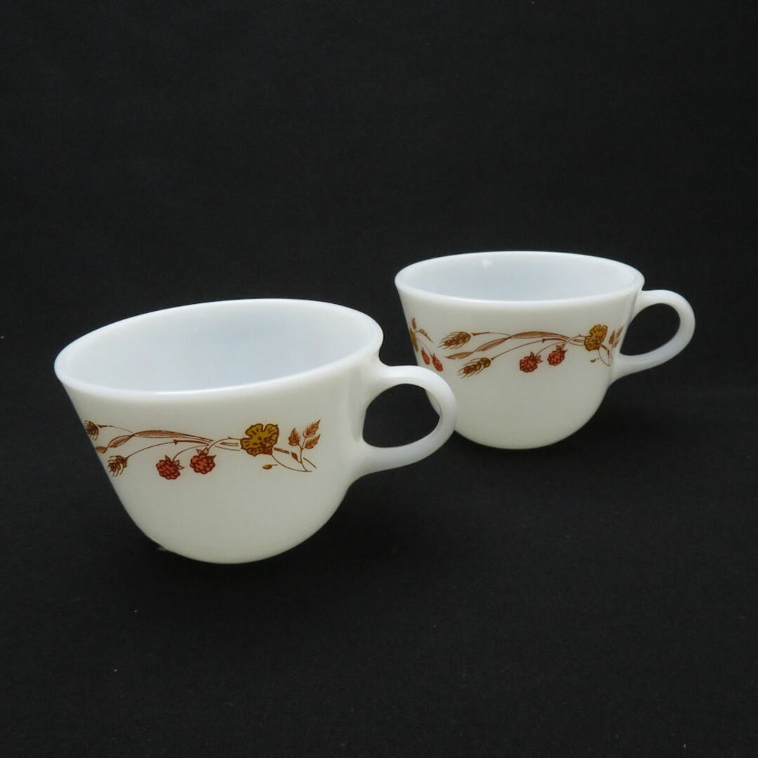 Pyrex - PYREX パイレックス ハーベストホーム カップ 2点 Pyrex - PYREX パイレックス ハーベストホーム カップ 2点