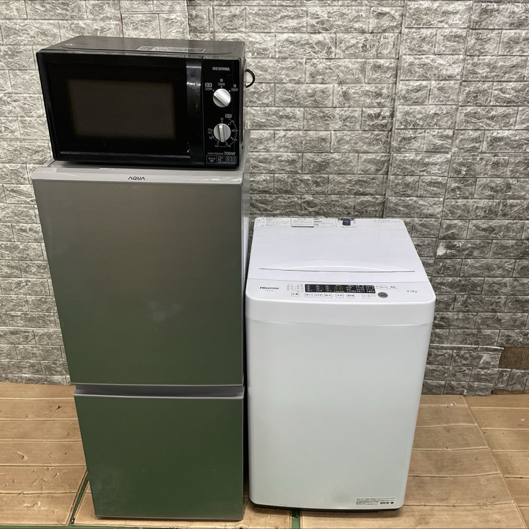 冷蔵庫 洗濯機 電子レンジ セット 小型 一人暮らし 2020〜21年 冷蔵庫 洗濯機 電子レンジ セット 小型 一人暮らし 2020〜21年