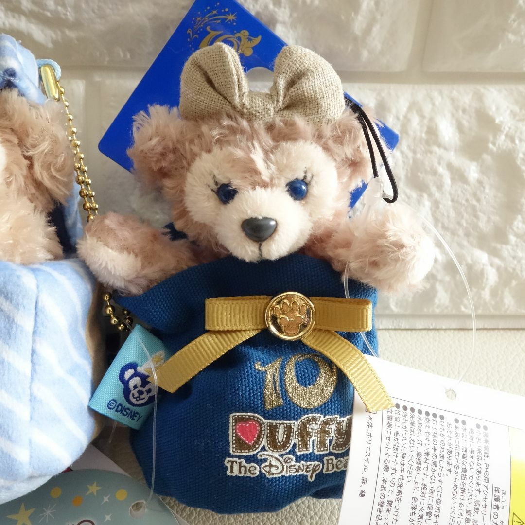 Disney - 新品 ダッフィーシェリーメイ ストラップ キーホルダー Disney - 新品 ダッフィーシェリーメイ ストラップ キーホルダー