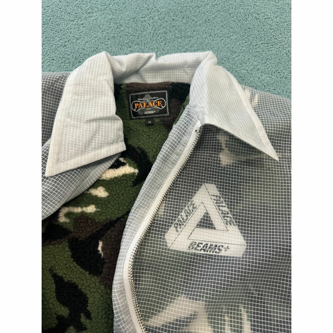 PALACE - PALACE x BEAMS Plus Coach Jacket Fleeceの通販 by ま PALACE - PALACE x BEAMS Plus Coach Jacket Fleeceの通販 by ま