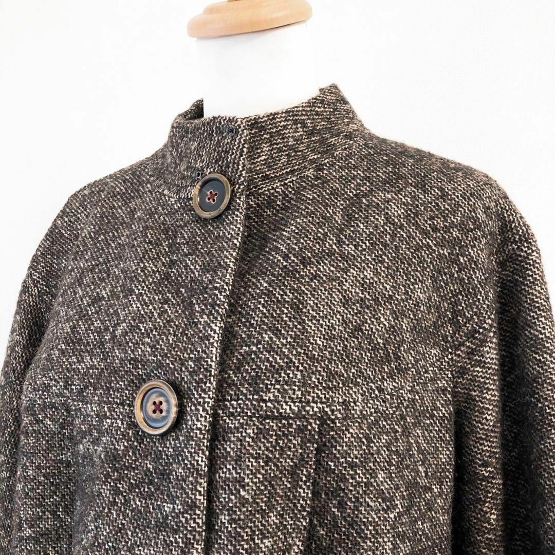 極美品】paul stuart ポールスチュアート ロングコート羊毛 アルパカ 極美品】paul stuart ポールスチュアート ロングコート羊毛 アルパカ