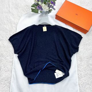 HERMES - ☆HERMES☆新品タグ付☆カシミヤ100☆ポンチョ HERMES - ☆HERMES☆新品タグ付☆カシミヤ100☆ポンチョ