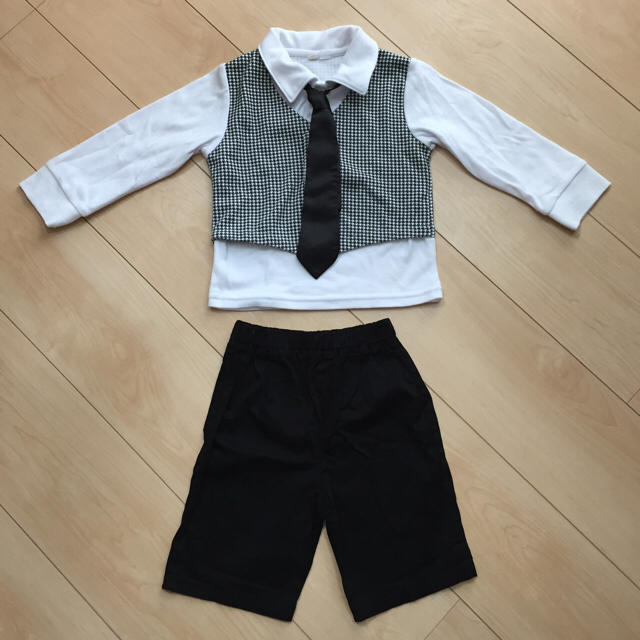 ベルメゾン(ベルメゾン)の男の子セットアップ キッズ/ベビー/マタニティのキッズ服男の子用(90cm~)(ドレス/フォーマル)の商品写真