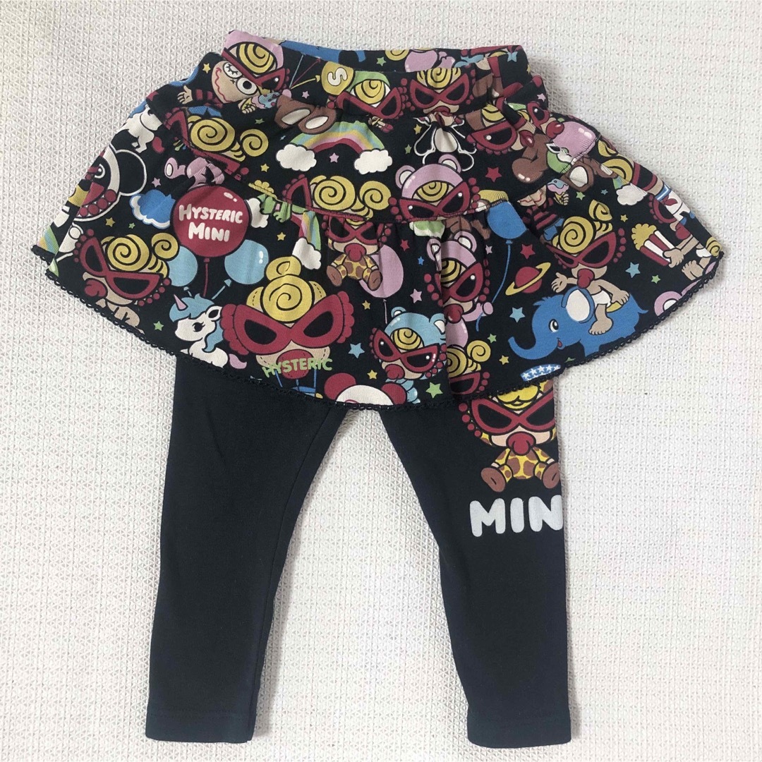 HYSTERIC MINI - 80cm ヒステリックミニ キリン柄女の子スカート HYSTERIC MINI - 80cm ヒステリックミニ キリン柄女の子スカート