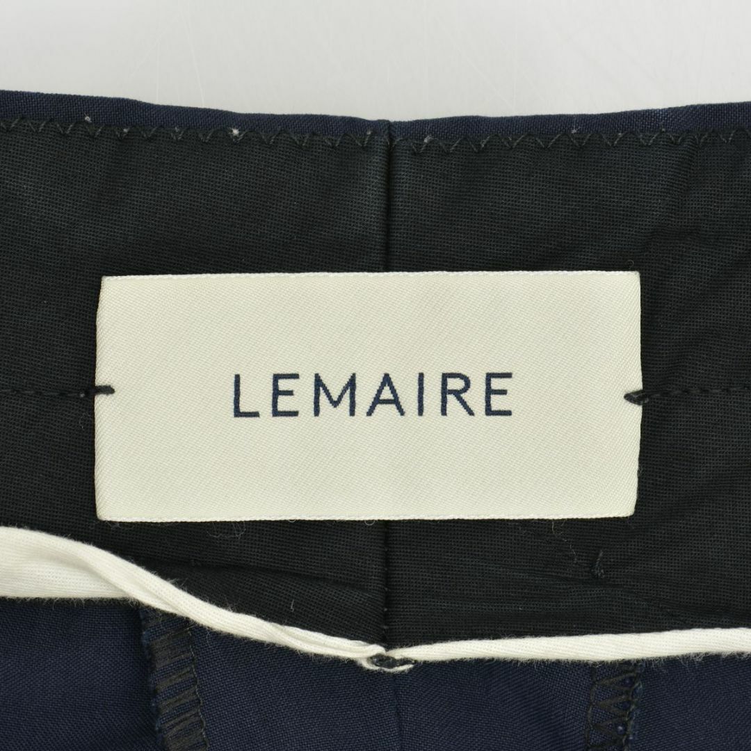LEMAIRE - 【LEMAIRE】ウールコットン タック スラックスパンツ LEMAIRE - 【LEMAIRE】ウールコットン タック スラックスパンツ