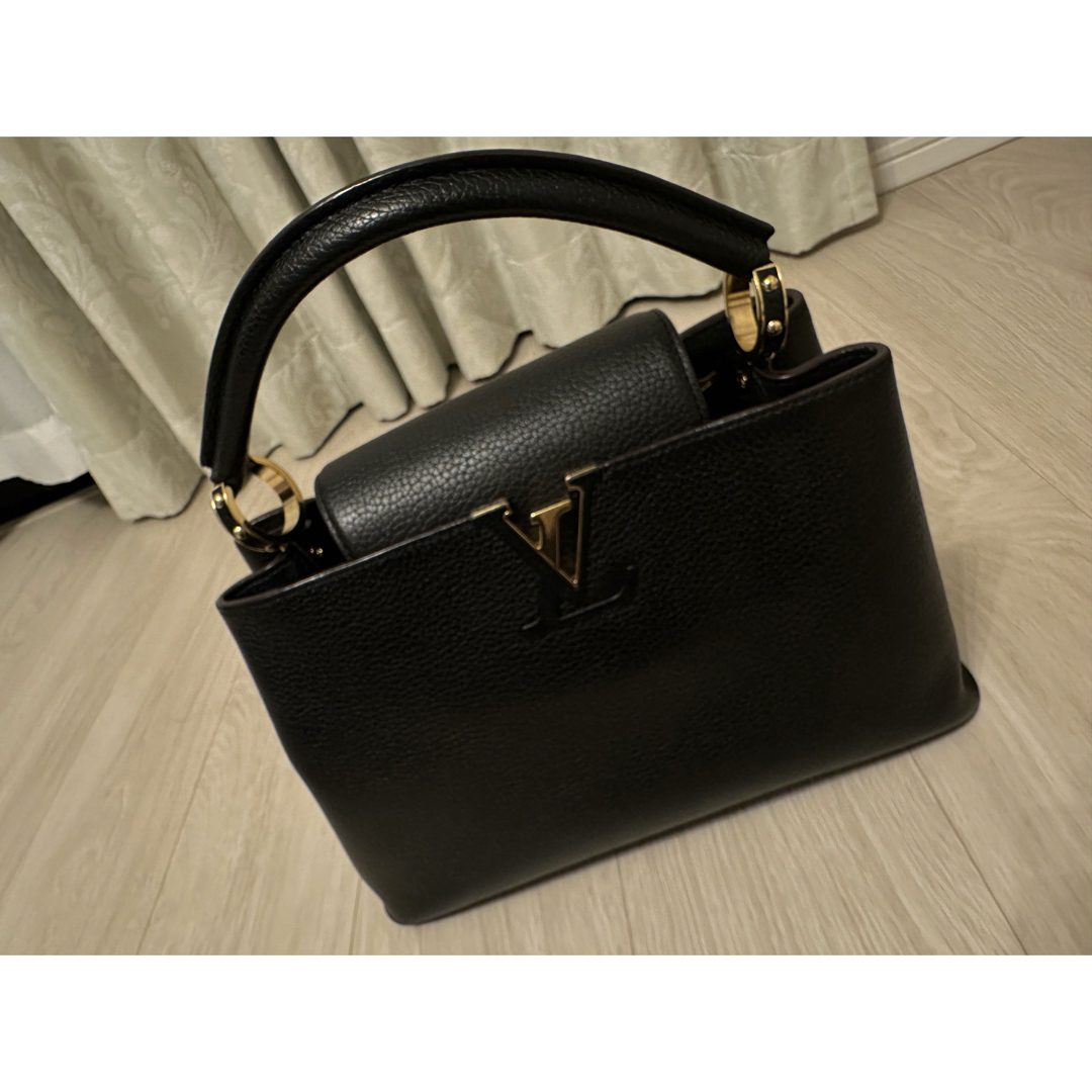 LOUIS VUITTON - ルイヴィトン カプシーヌMM ブラックの通販 by LOUIS VUITTON - ルイヴィトン カプシーヌMM ブラックの通販 by