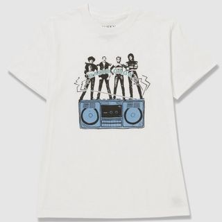 Queen - Queen Radio Gaga SS Tシャツ　ホワイト　Lサイズ