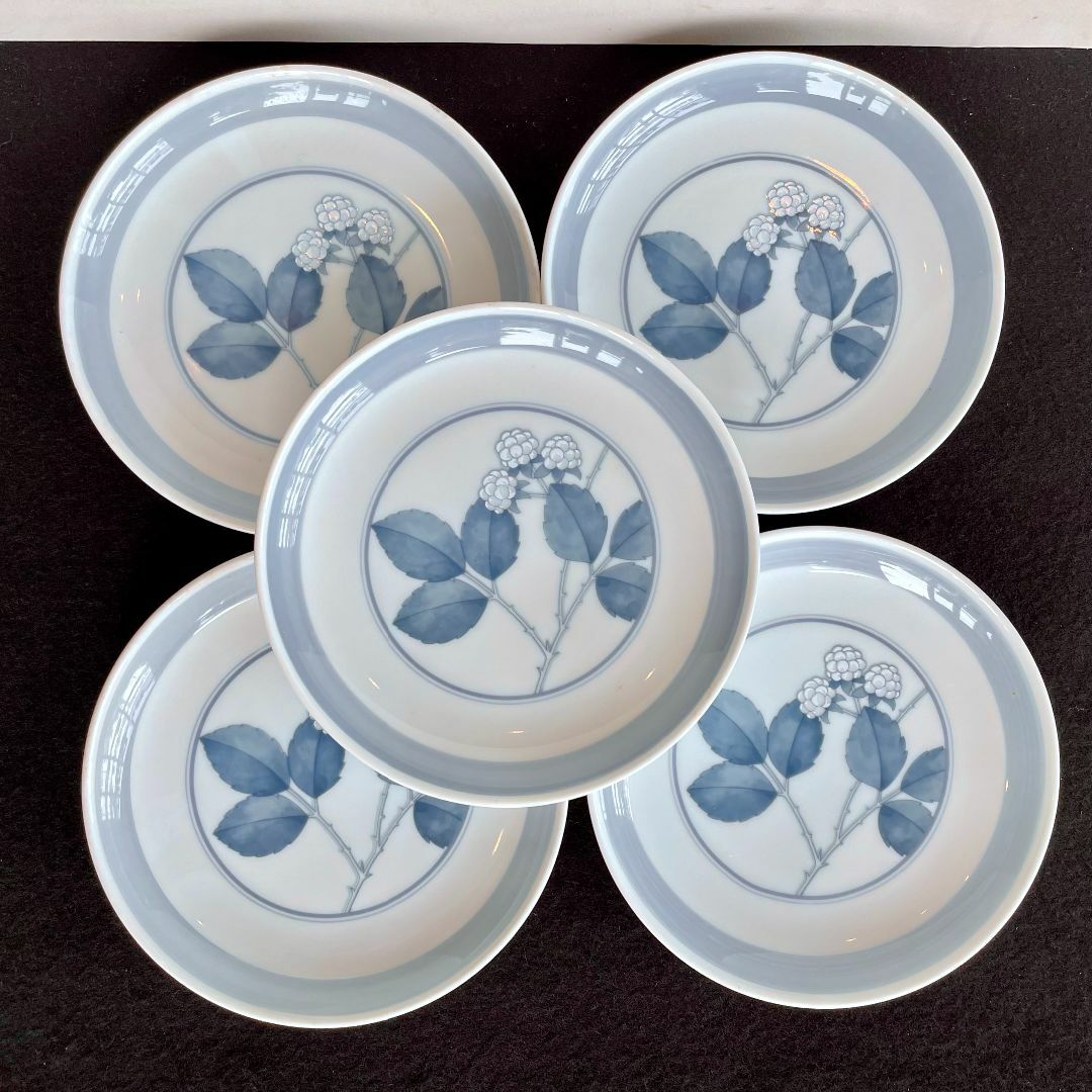 ゆうゆ 希少 乃りたけ オールド ノリタケ 中皿3枚➕小皿2枚セット Noritake - 希少 乃りたけ オールド ノリタケ 中皿 5枚揃 美品