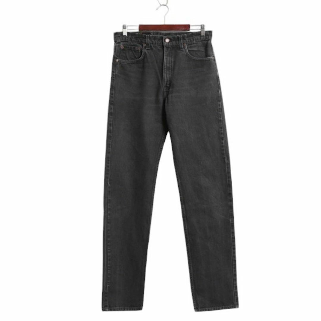 90s USA製 ☆ リーバイス 505 ブラック デニム パンツ メンズ 34 90s USA製 ☆ リーバイス 505 ブラック デニム パンツ メンズ 34