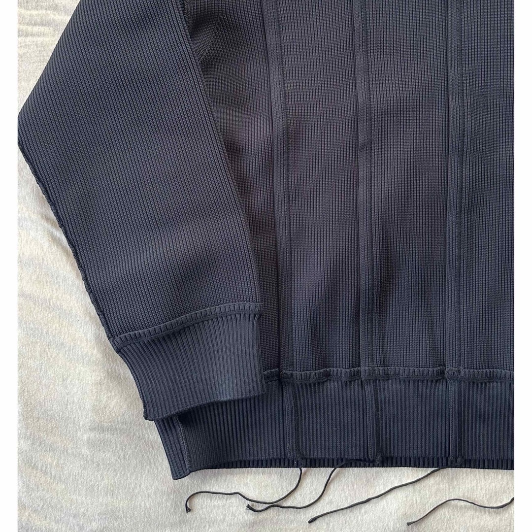 sacai - 黒2新品58%of sacai メンズ ルーズ アウトシーム ニット sacai - 黒2新品58%of sacai メンズ ルーズ アウトシーム ニット