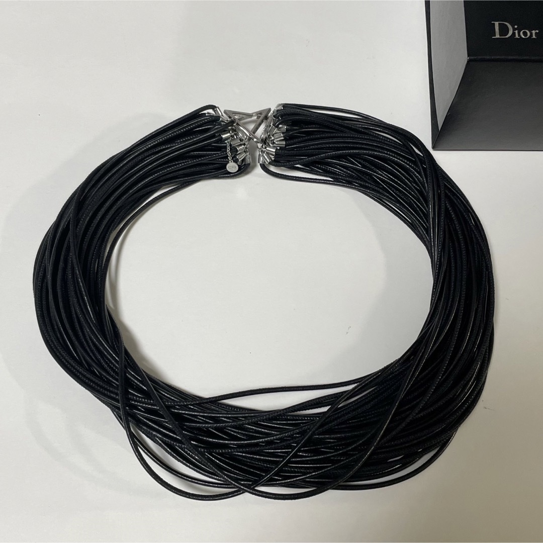 DIOR HOMME - dior homme ディオールオム レザー ネックレスの DIOR HOMME - dior homme ディオールオム レザー ネックレスの