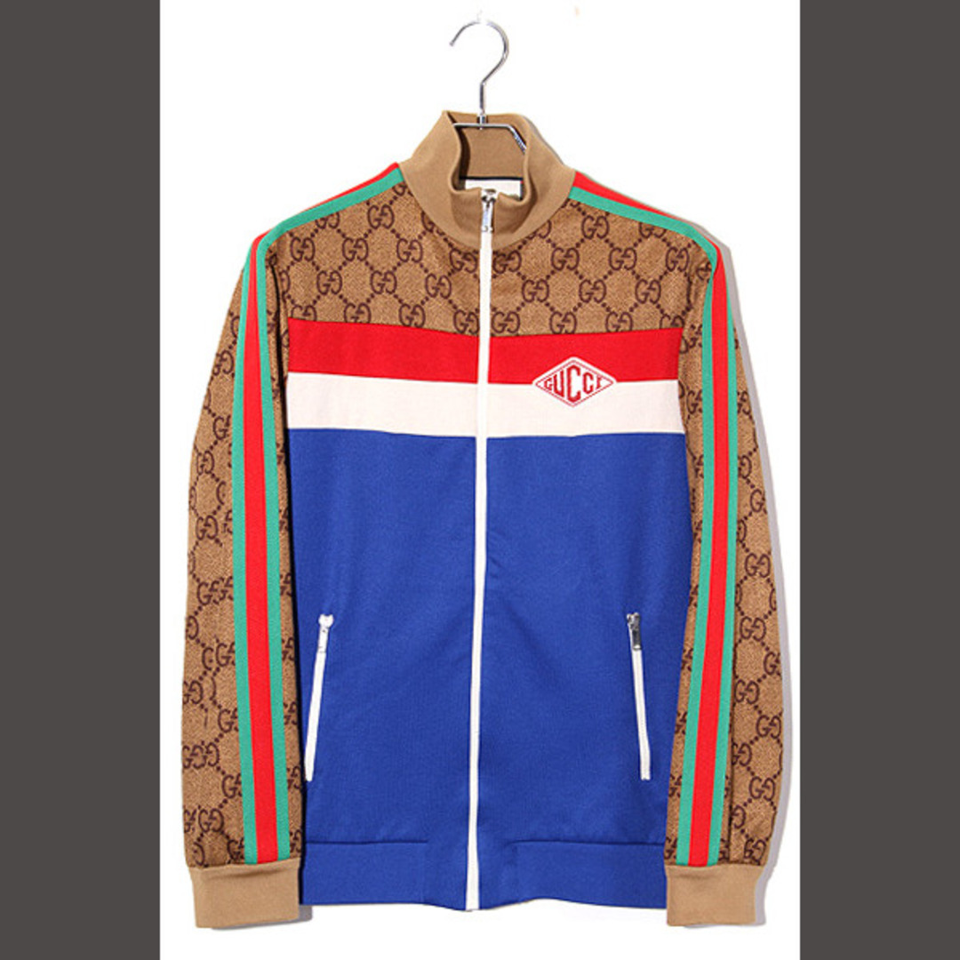 GUCCI グッチ SIZE:S GG テクニカルジャージートラックジャケット GUCCI グッチ SIZE:S GG テクニカルジャージートラックジャケット