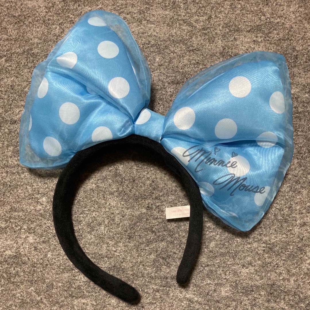 Disney - ディズニー カチューシャ ミニー ビッグリボン 水玉 Disney - ディズニー カチューシャ ミニー ビッグリボン 水玉