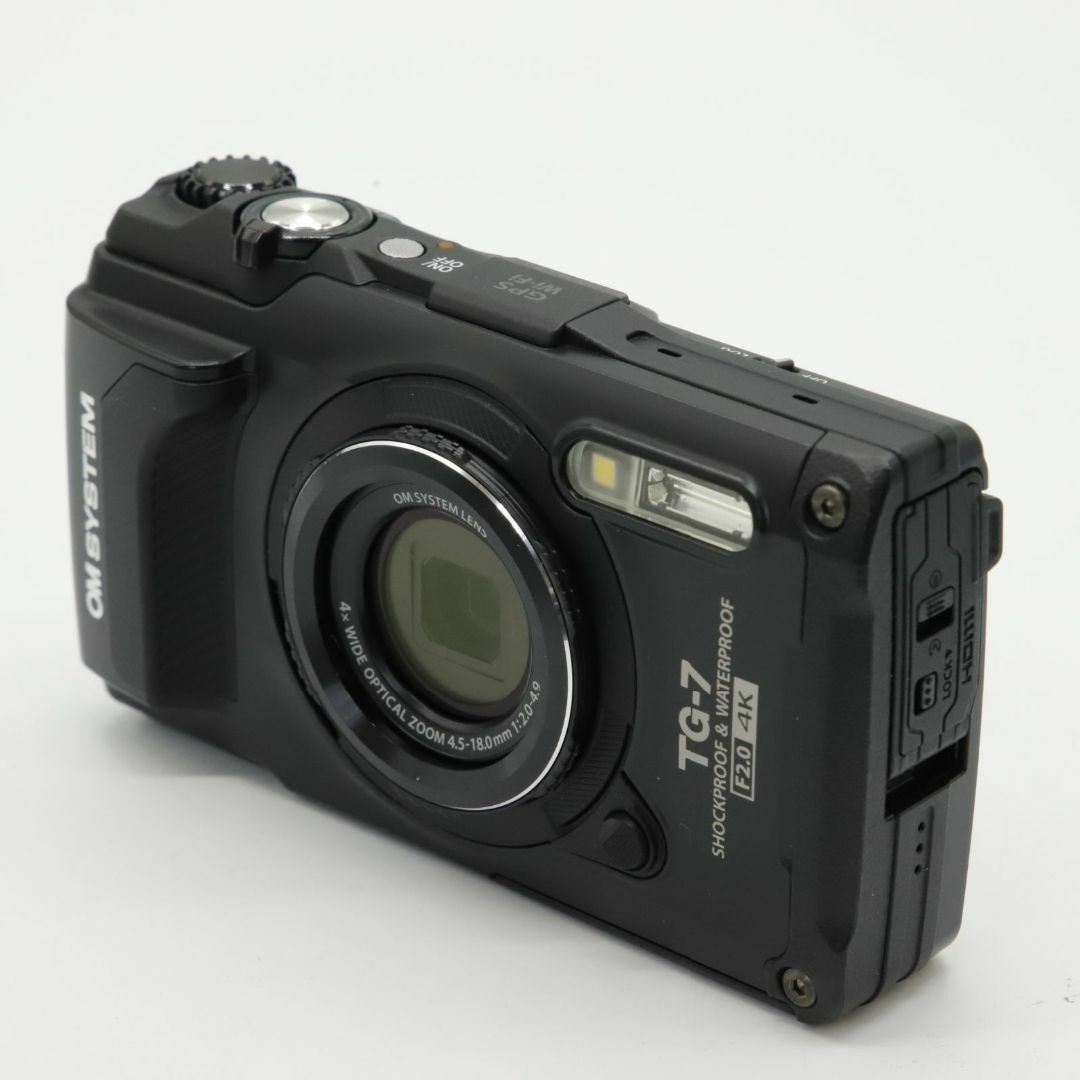 OLYMPUS - □ほぼ新品□ OM SYSTEM Tough TG-7 ブラックの通販 by OLYMPUS - □ほぼ新品□ OM SYSTEM Tough TG-7 ブラックの通販 by