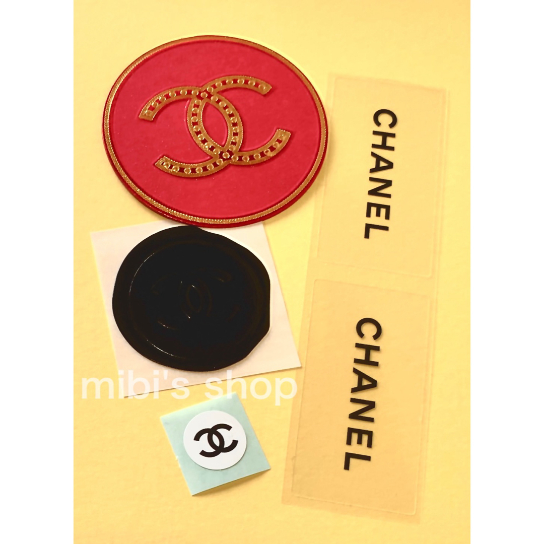CHANEL - シャネル♥️ステッカー シールの通販 by mibi's shop CHANEL - シャネル♥️ステッカー シールの通販 by mibi's shop