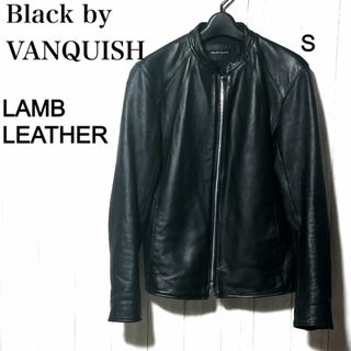Black by VANQUISH - BlackbyVANQUISH ラムレザーノーカラー Black by VANQUISH - BlackbyVANQUISH ラムレザーノーカラー