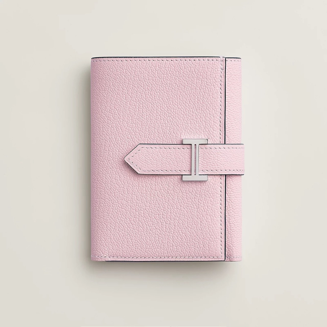 HERMES - 新品・W刻印 エルメス べアンコンビネ ローズダーリン HERMES - 新品・W刻印 エルメス べアンコンビネ ローズダーリン