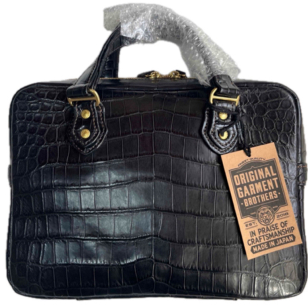 THE FLAT HEAD - O.G.BROS クロコダイル OG-19 ハンドバッグ THE FLAT HEAD - O.G.BROS クロコダイル OG-19 ハンドバッグ