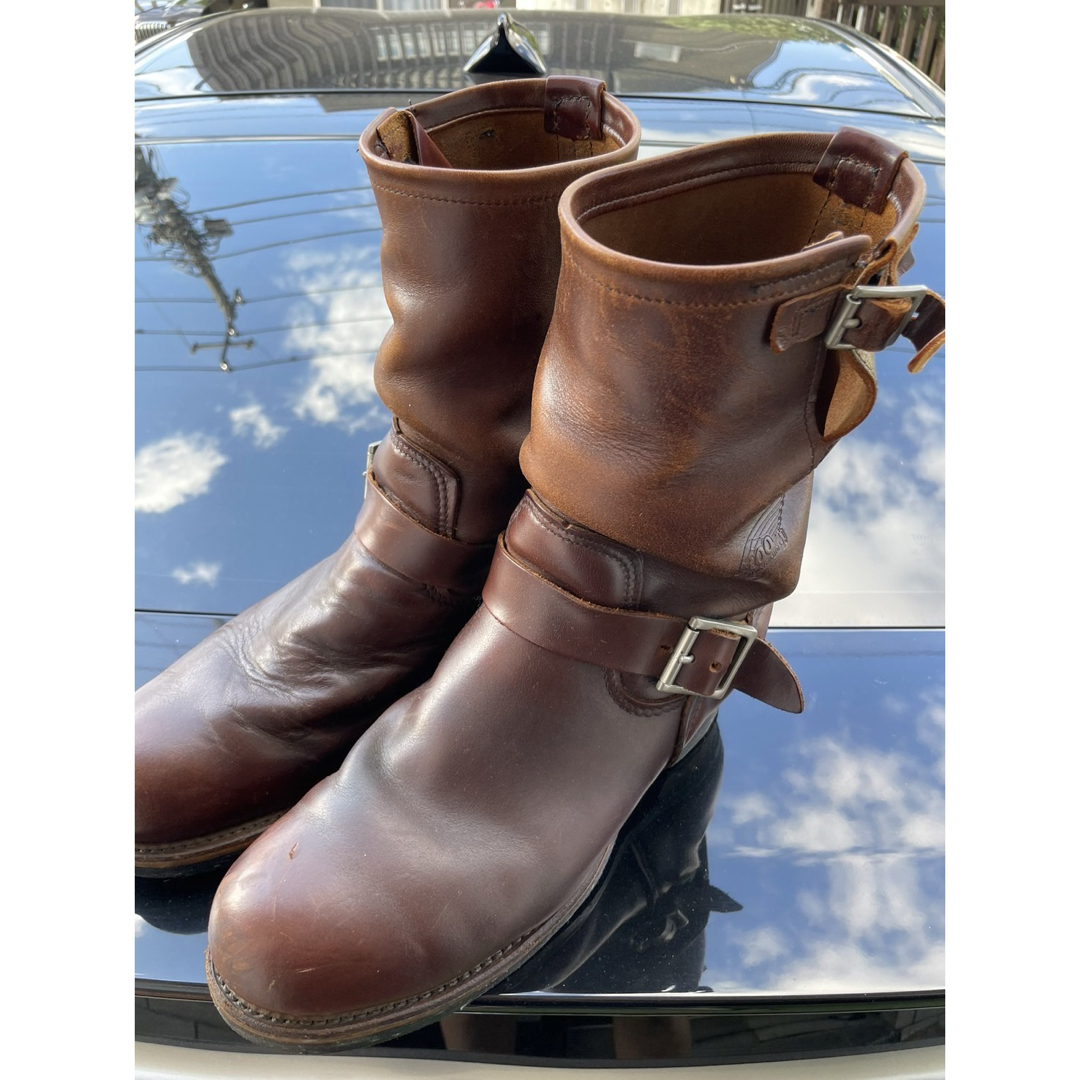 REDWING - REDWING レッドウィング エンジニアブーツ レッド REDWING - REDWING レッドウィング エンジニアブーツ レッド