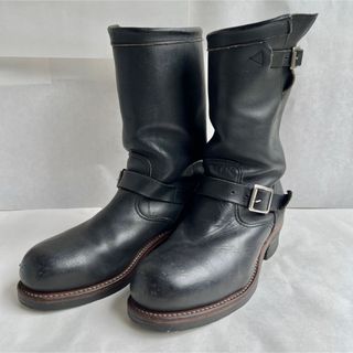 CHIPPEWA - CHIPPEWA ☆ チペワ ロング エンジニアブーツ 6 D 黒 CHIPPEWA - CHIPPEWA ☆ チペワ ロング エンジニアブーツ 6 D 黒