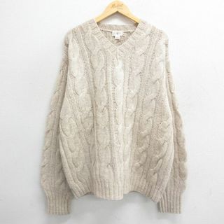 J.Crew - XL☆古着 ジェイクルー J.CREW 長袖 ケーブル セーター J.Crew - XL☆古着 ジェイクルー J.CREW 長袖 ケーブル セーター