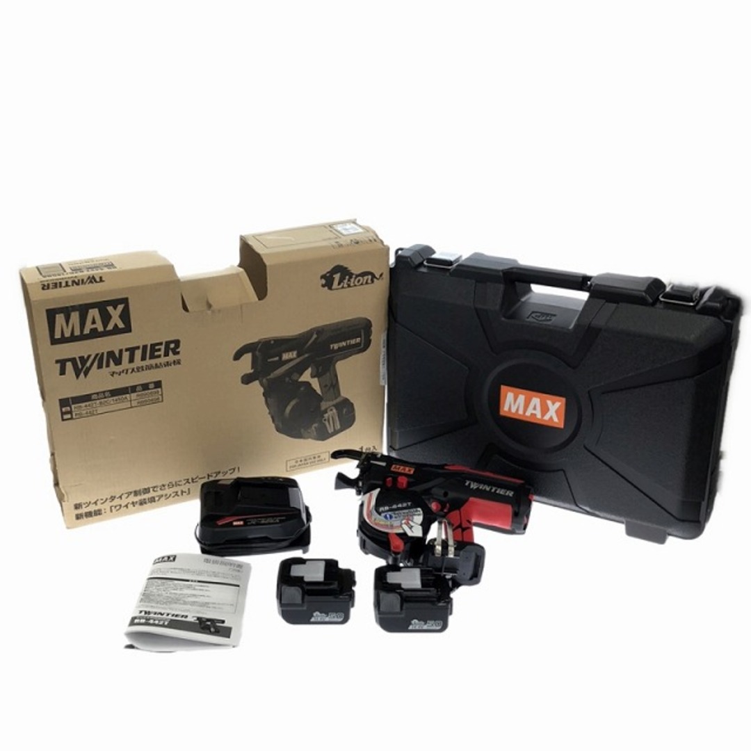 ☆未使用品☆MAX マックス 14.4V 鉄筋結束機 ツインタイア RB ☆未使用品☆MAX マックス 14.4V 鉄筋結束機 ツインタイア RB
