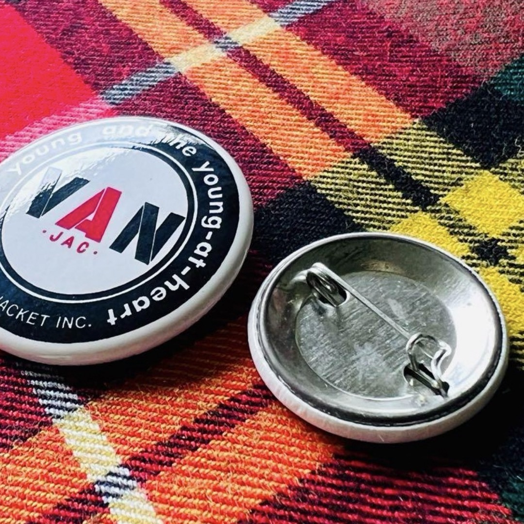 VAN Jacket - VAN JACKETピンバッジ大小2個セット販売促進用 VAN Jacket - VAN JACKETピンバッジ大小2個セット販売促進用
