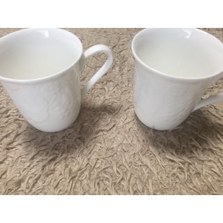 ウェッジウッド(WEDGWOOD)のWedgwood ペア カップ ホワイト(グラス/カップ)