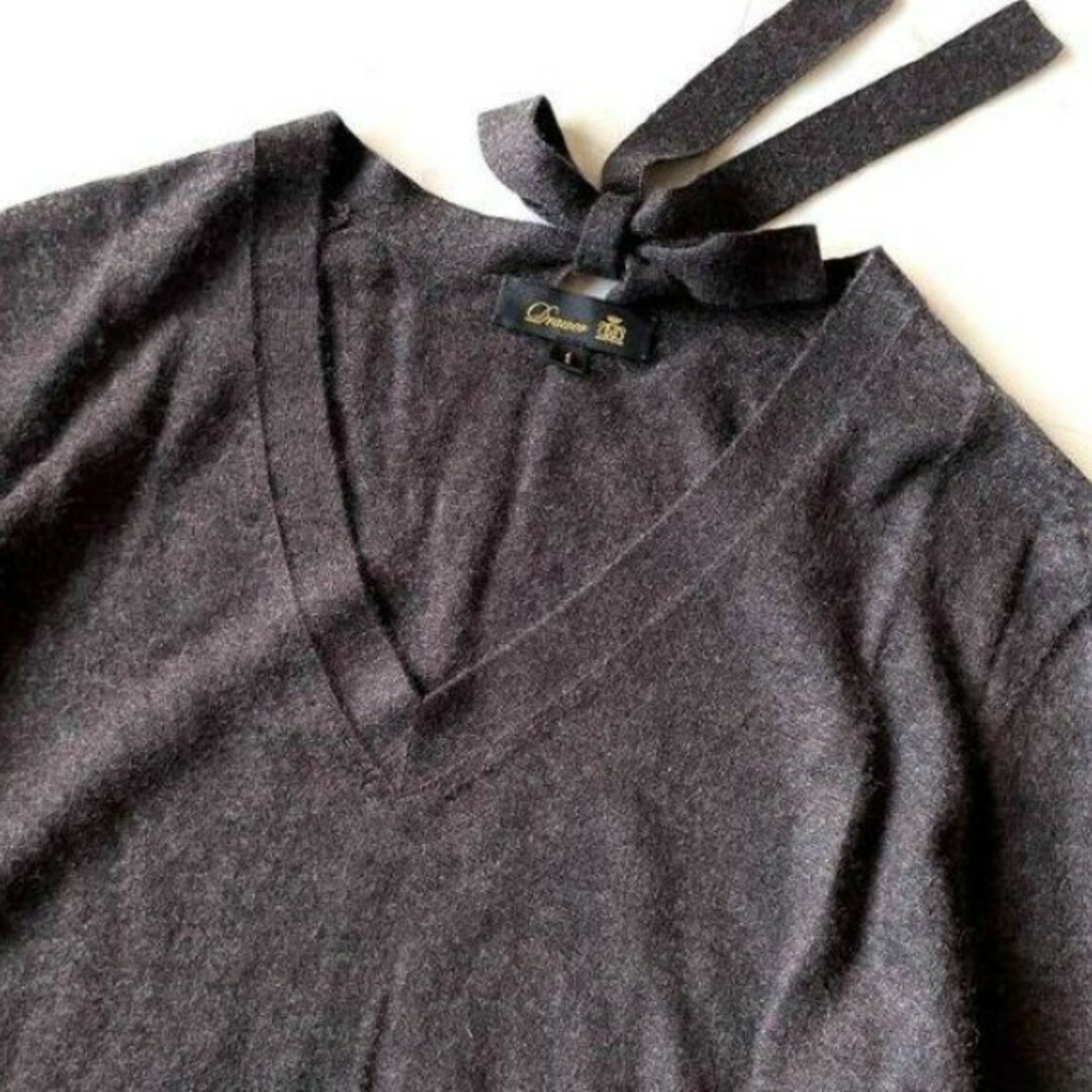 Drawer - 最終価格♪【Drawer】定番☆カシミヤシルク ニットの Drawer - 最終価格♪【Drawer】定番☆カシミヤシルク ニットの