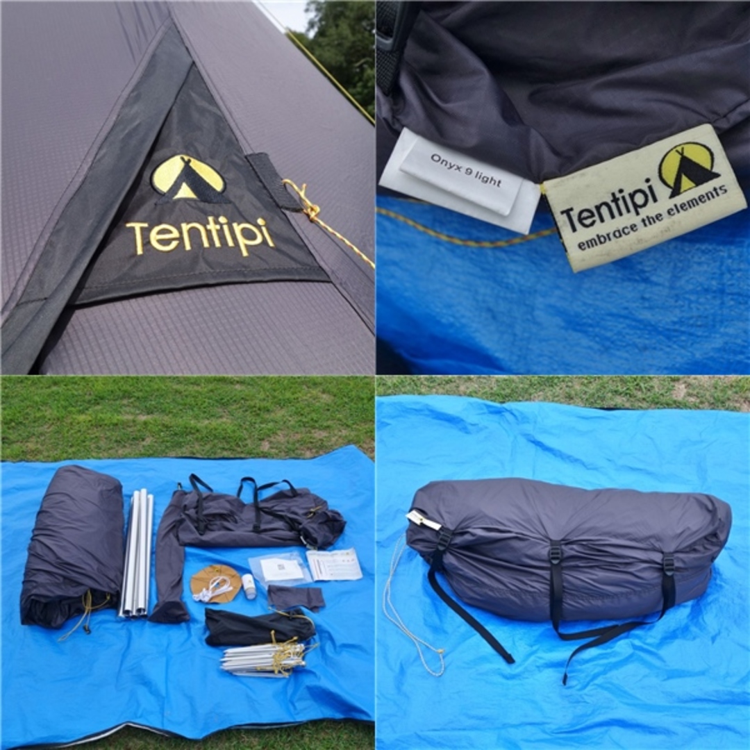 美品 テンティピ Tentipi Onyx9 light オニキス ライト ティピー 美品 テンティピ Tentipi Onyx9 light オニキス ライト ティピー