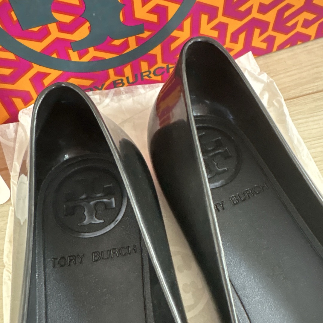 Tory Burch - TORY BURCHトリーバーチ 黒 フラットシューズ 6M Tory Burch - TORY BURCHトリーバーチ 黒 フラットシューズ 6M