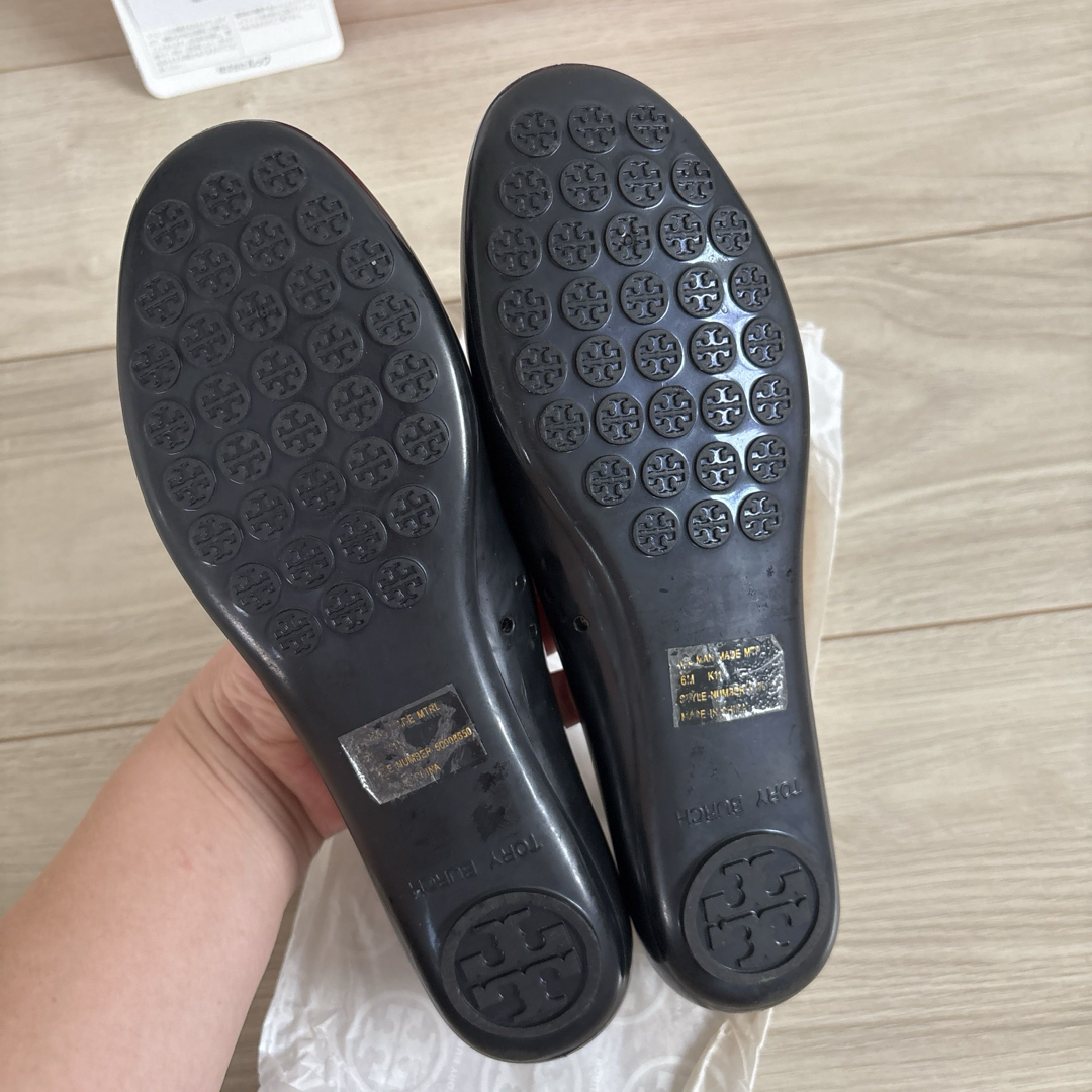 Tory Burch - TORY BURCHトリーバーチ 黒 フラットシューズ 6M Tory Burch - TORY BURCHトリーバーチ 黒 フラットシューズ 6M