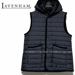 LAVENHAM - ラベンハム ホリゾンタルキルト キルティング ベスト LAVENHAM - ラベンハム ホリゾンタルキルト キルティング ベスト