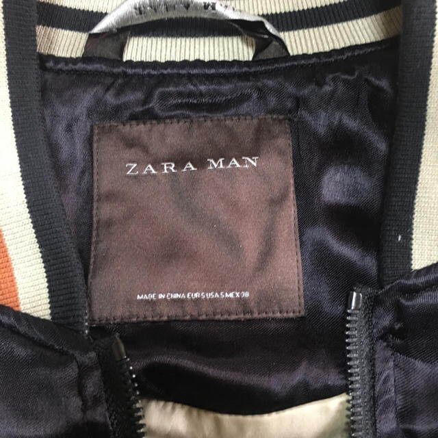 ZARA(ザラ)のzara 刺繍入りスカジャン  メンズのジャケット/アウター(スカジャン)の商品写真